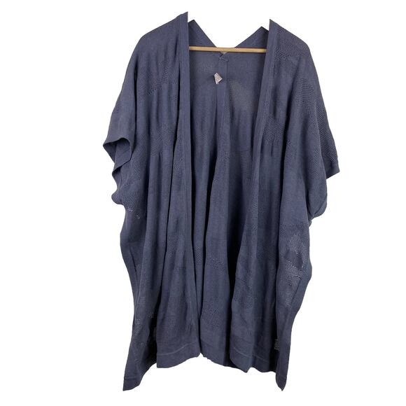 Lululemon Find Your Light Wrap Womens One Size Gray Silk Blend Yoga Athleisure - Picture 2 of 9